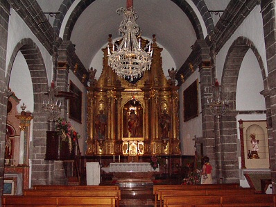 Interior de la Iglesia Parroquial