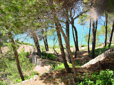 Path to the Cove of Llucalcari