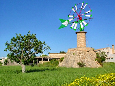 Windmill in Prat de Sant Jordi