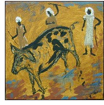 Africans by Jos Aranda at the Maneu Gallery