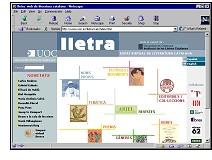 "Lletra": a virtual space on Catalan literature