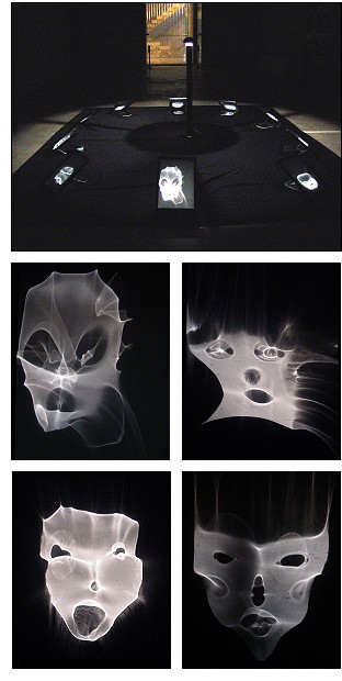 Light masks by Tadeusz Wierzbicki