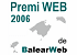 Great success of participation in the Premi Web 2006 contest
